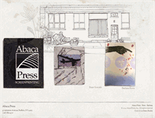 Tablet Screenshot of abaca-press.com